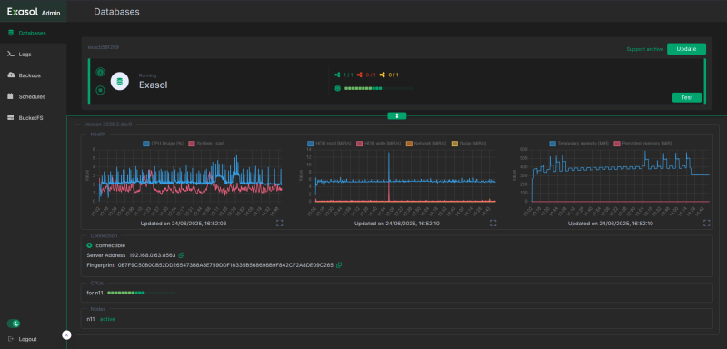 admin ui overview