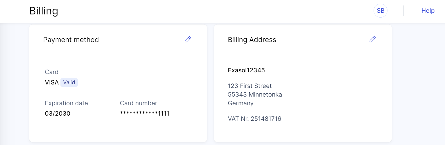 Download invoices