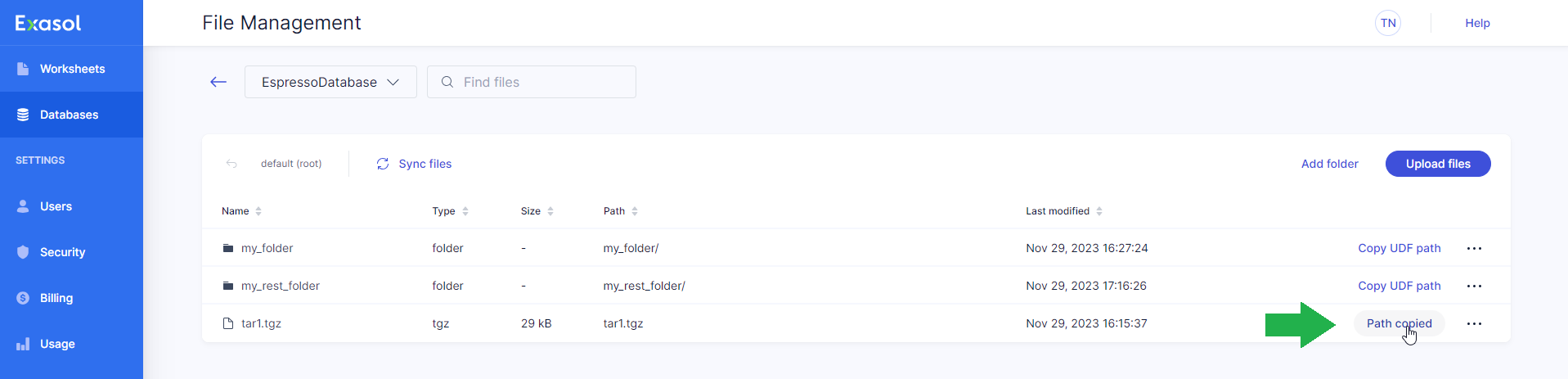 copy path